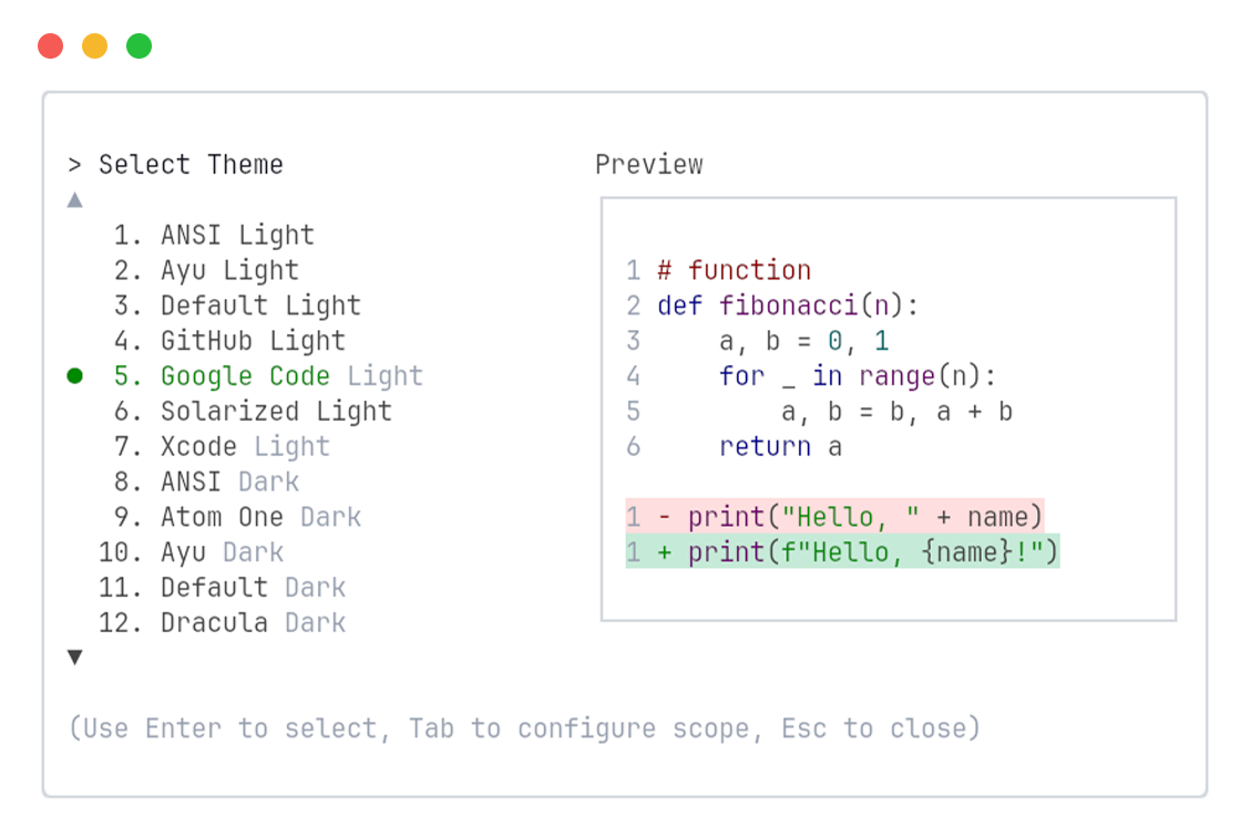 Google Code theme