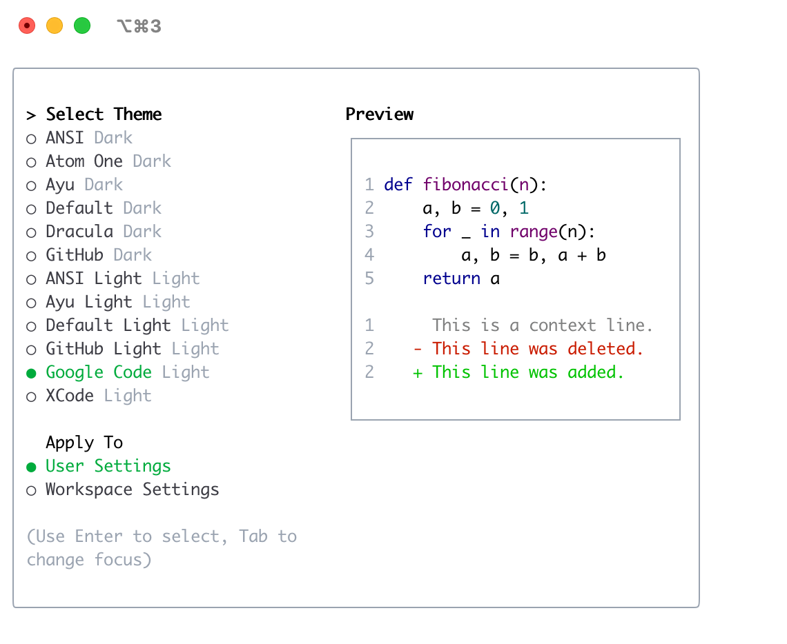 Google Code theme